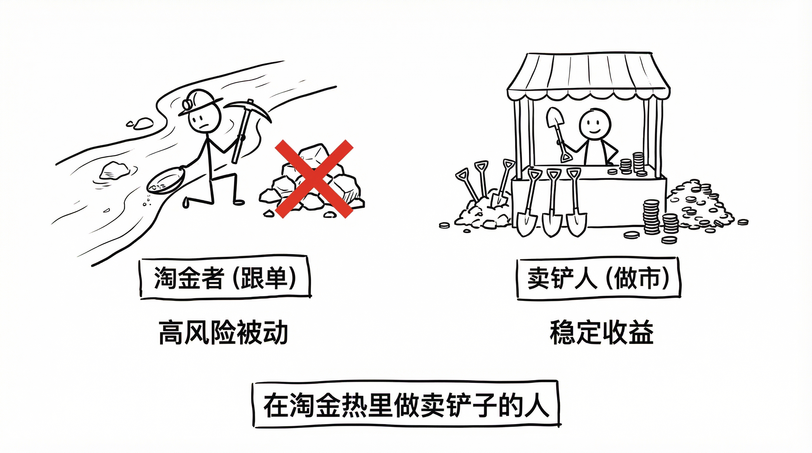 Gold Digger vs Shovel Seller